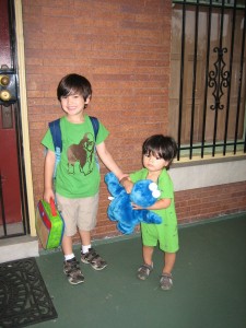 Henry's 1st day of kindergarten